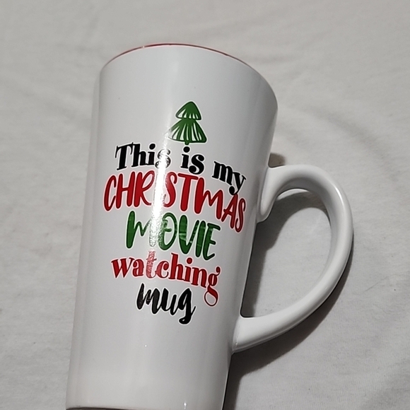 Source Unknown Festive Christmas Mug - White, Red, Green, Black - Picture 2 of 8